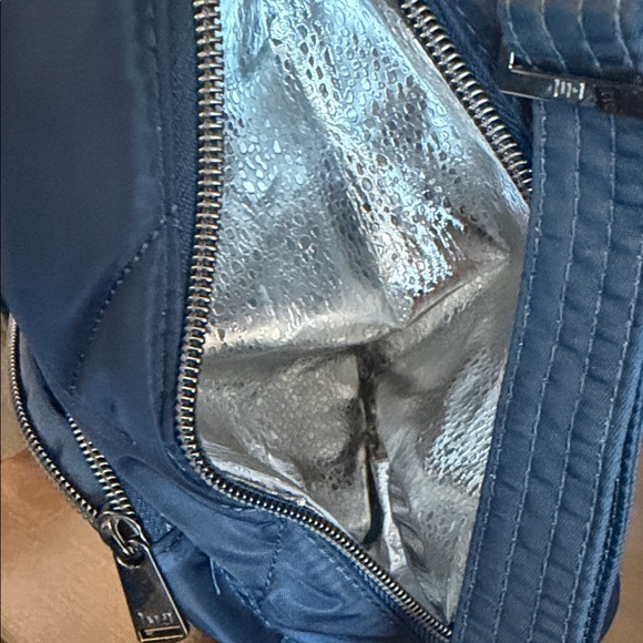 Lug Zipliner convertible shoulder bookbag Crossbody Bag Indigo - Picture 8 of 13